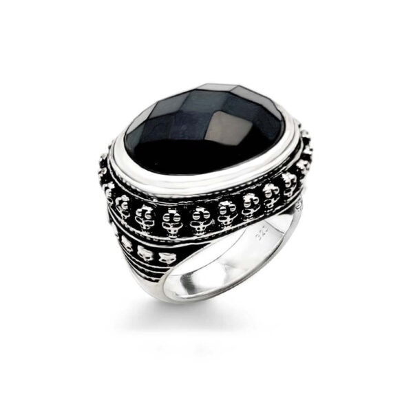 Gothic emo rings