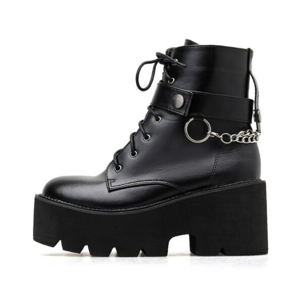 Black emo boots 2
