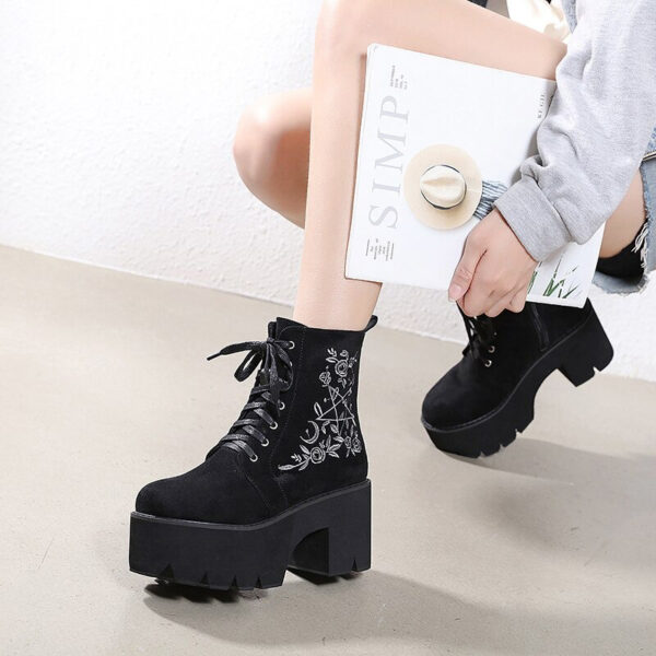 Cute emo boots 5