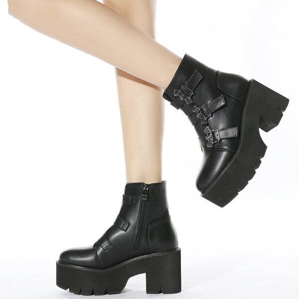 Emo ankle boots 2