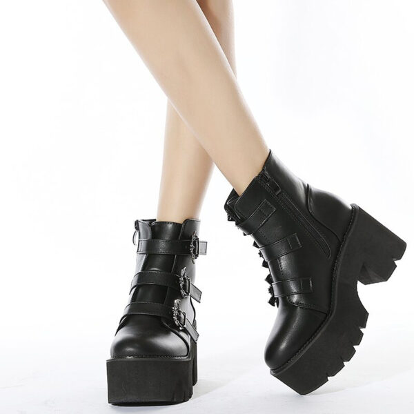 Emo ankle boots 3