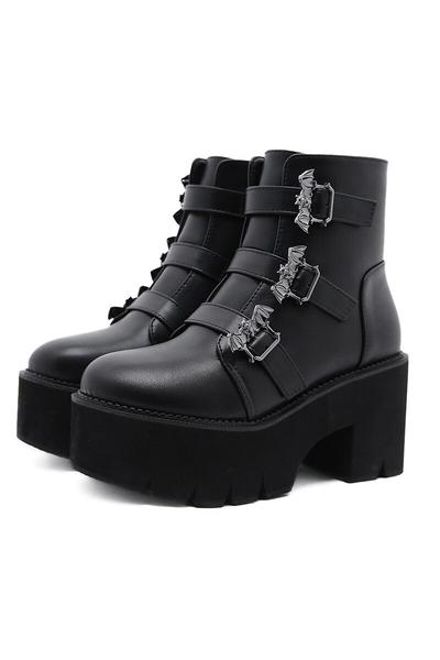 Emo ankle boots