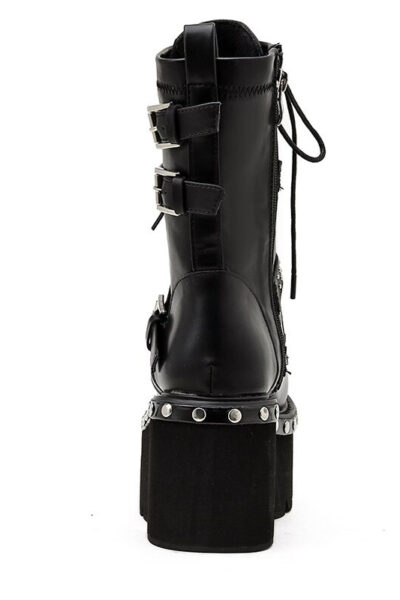 Emo boots with spikes 1