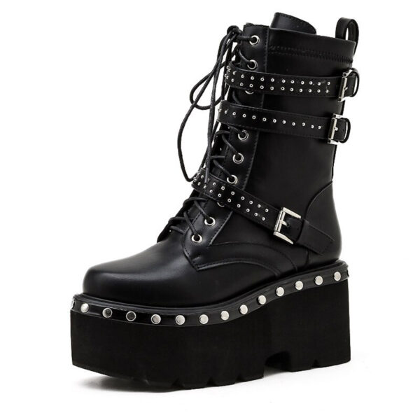 Emo boots with spikes 2