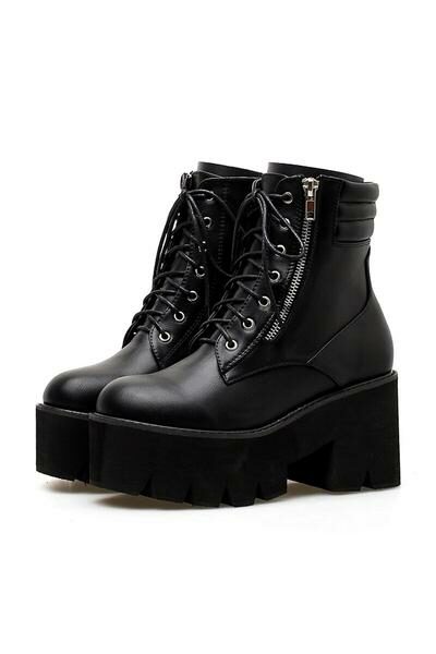 Emo boots womens