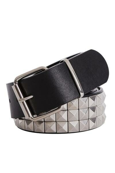Emo checkered belt