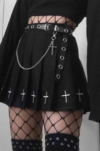 Emo crosse skirt 1