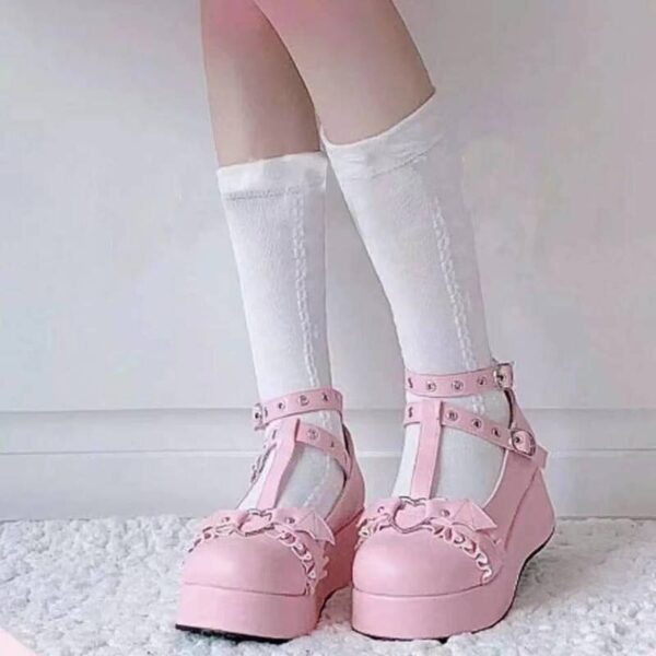 Emo girl boots 1