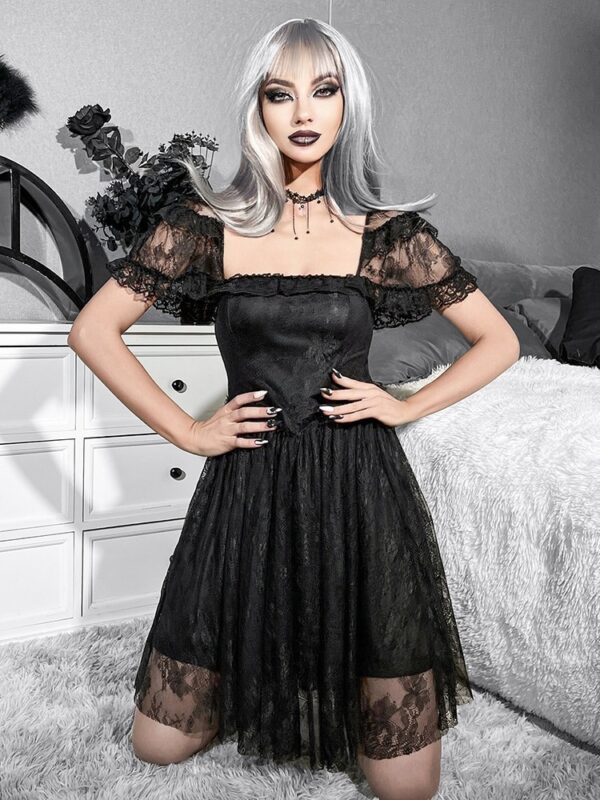 Emo party dress 4