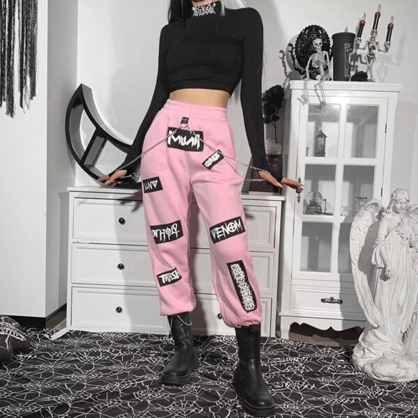 Emo pink pants 5