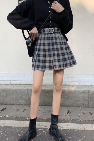 Goth emo skirt 1