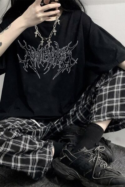 Goth emo t-shirt 5